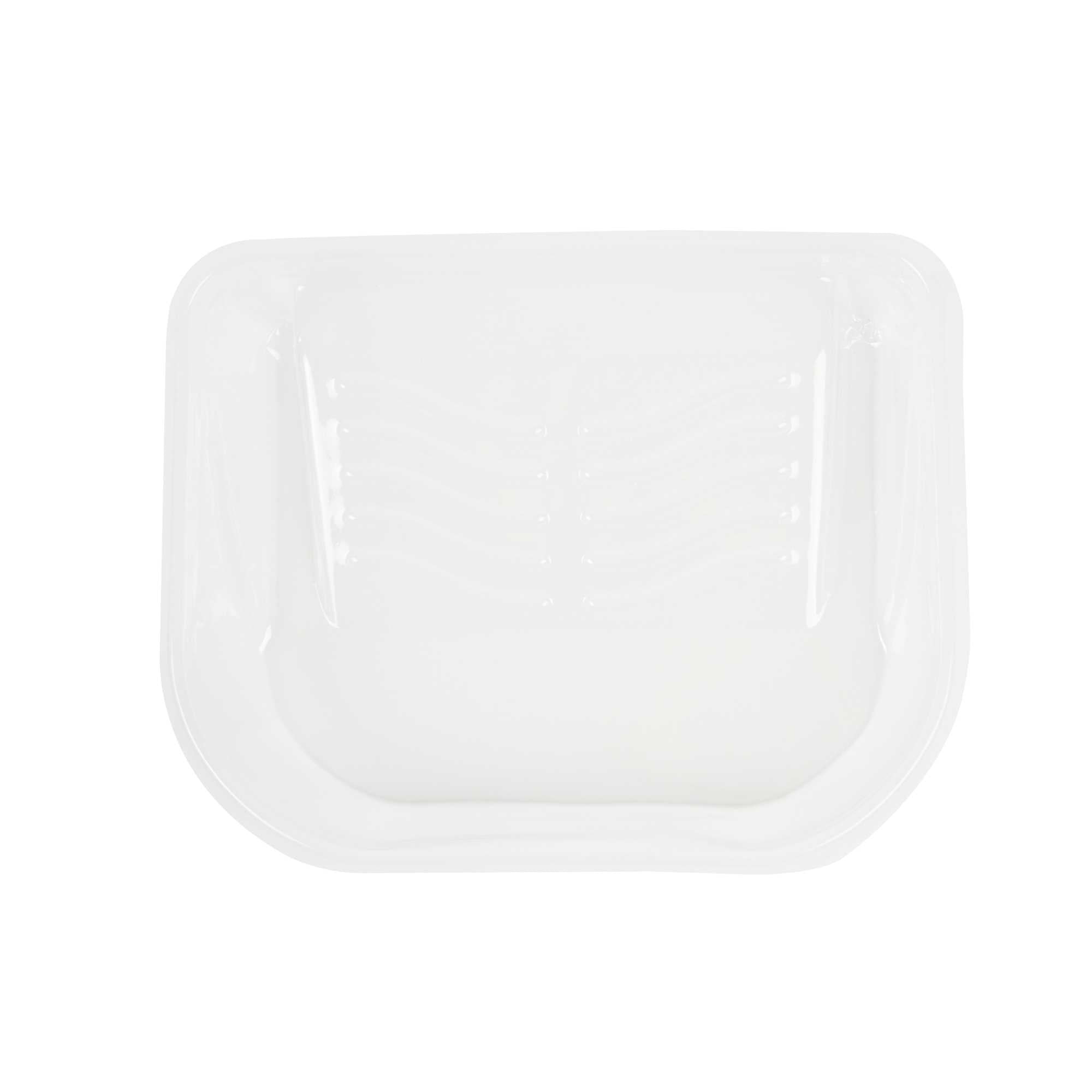 Handy Tek Clear Plastic Paint Tray Liner - Fits 120 qt Paint Tray / Pail Lid - 14" x 11 1/4" x 3" - 120 count box