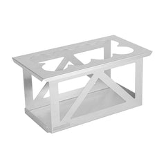 Met Lux Eight Hole Stainless Steel Squeeze Bottle Holder - Fits 1/3 Size Opening - 12 3/4