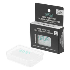 Be Safe Silicone Soft Moldable Putty Earplugs - 120 pairs