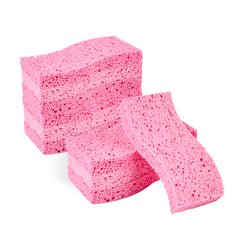 Clean Tek Professional Pink Cellulose Sponge - 6