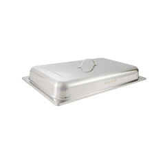Cater Tek Full Size Stainless Steel Chafer Cover - with Handle - 1 count box