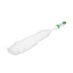 Clean Tek Professional Green and White Polypropylene Duster - Washable - 22