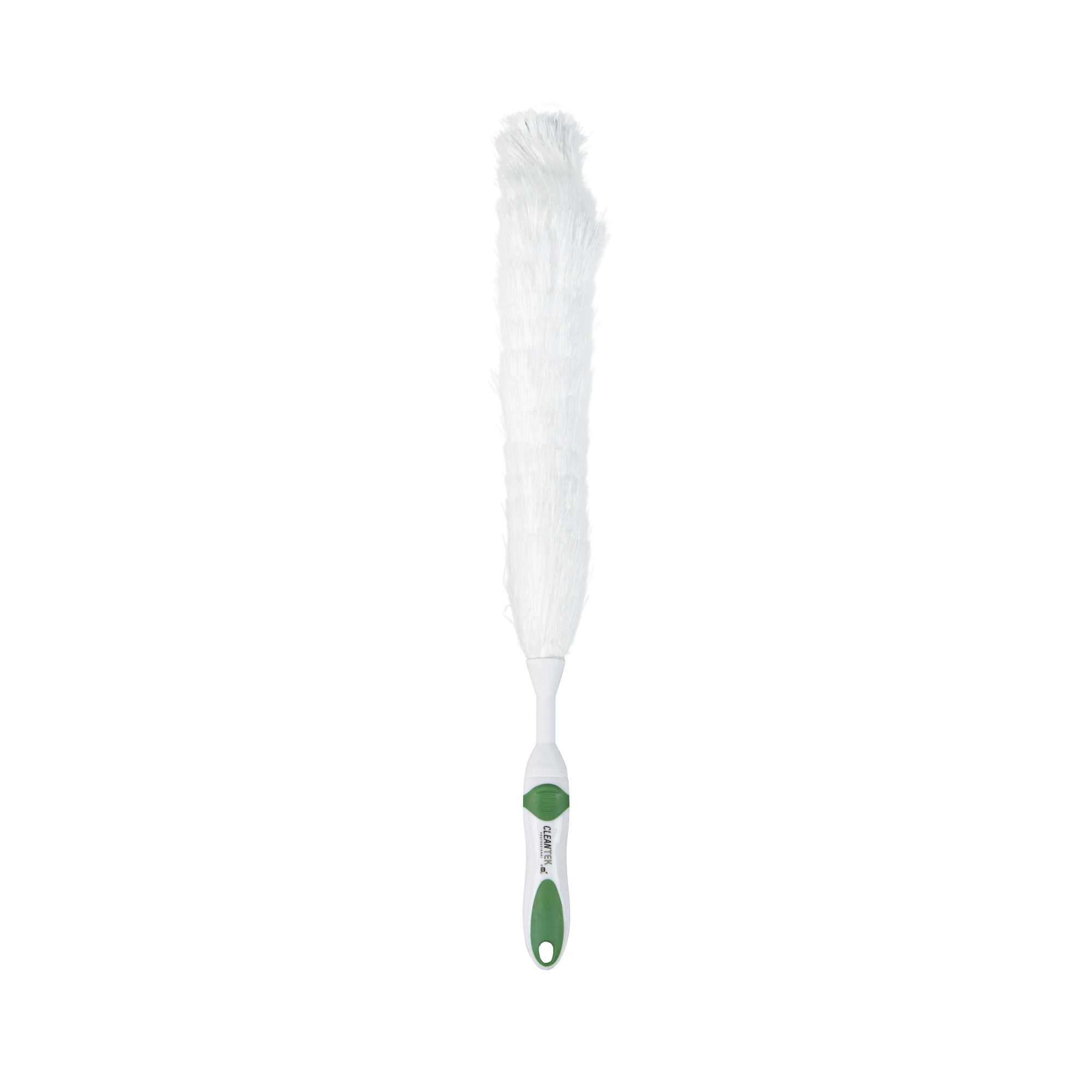 Clean Tek Professional Green and White Polypropylene Duster - Washable - 22" - 100 count box