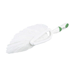 Clean Tek Professional Green and White Multipurpose Cotton Duster - Washable - 13 3/4