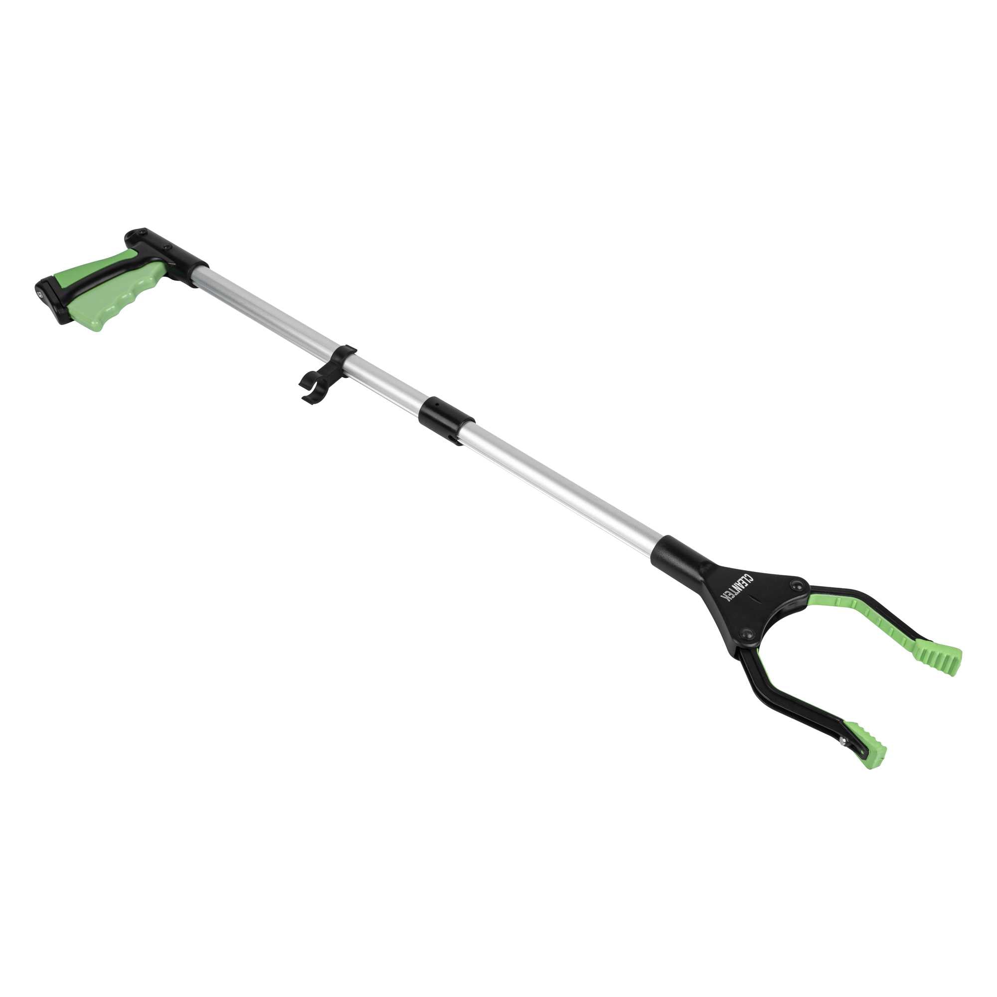 Clean Tek Professional 2-Fold Pick-Up Reaching Grabber Tool - Magnetic Tip, 360 Degree Rotating Head, Trigger Grip - 32 1/4" - 10 count box