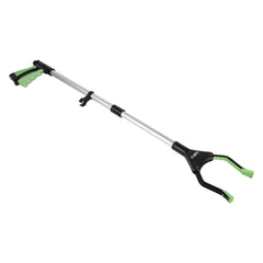 Clean Tek Professional 2-Fold Pick-Up Reaching Grabber Tool - Magnetic Tip, 360 Degree Rotating Head, Trigger Grip - 32 1/4
