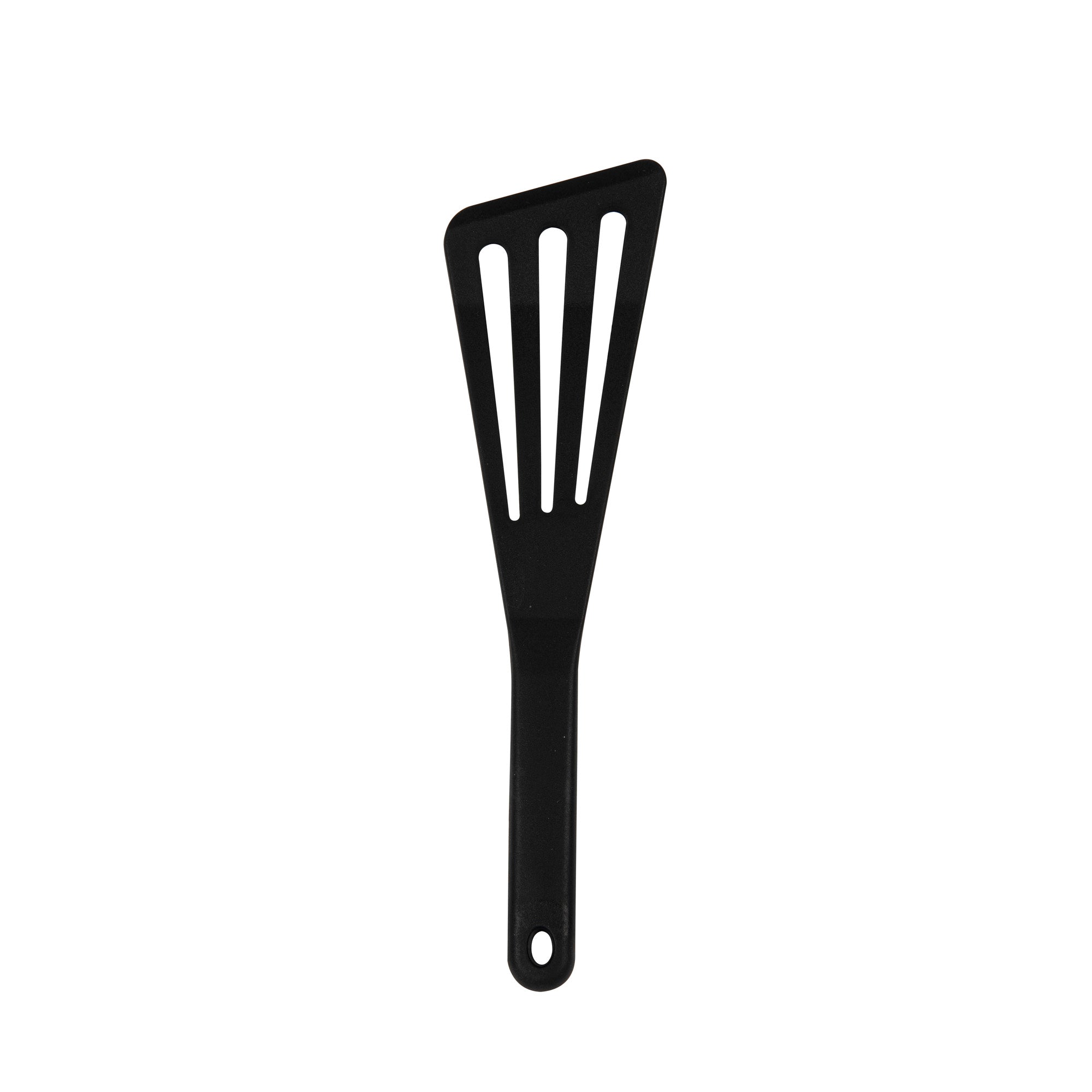 Met Lux Black Silicone High Temperature Slotted Turner / Spatula - 12 1/4" - 200 count box