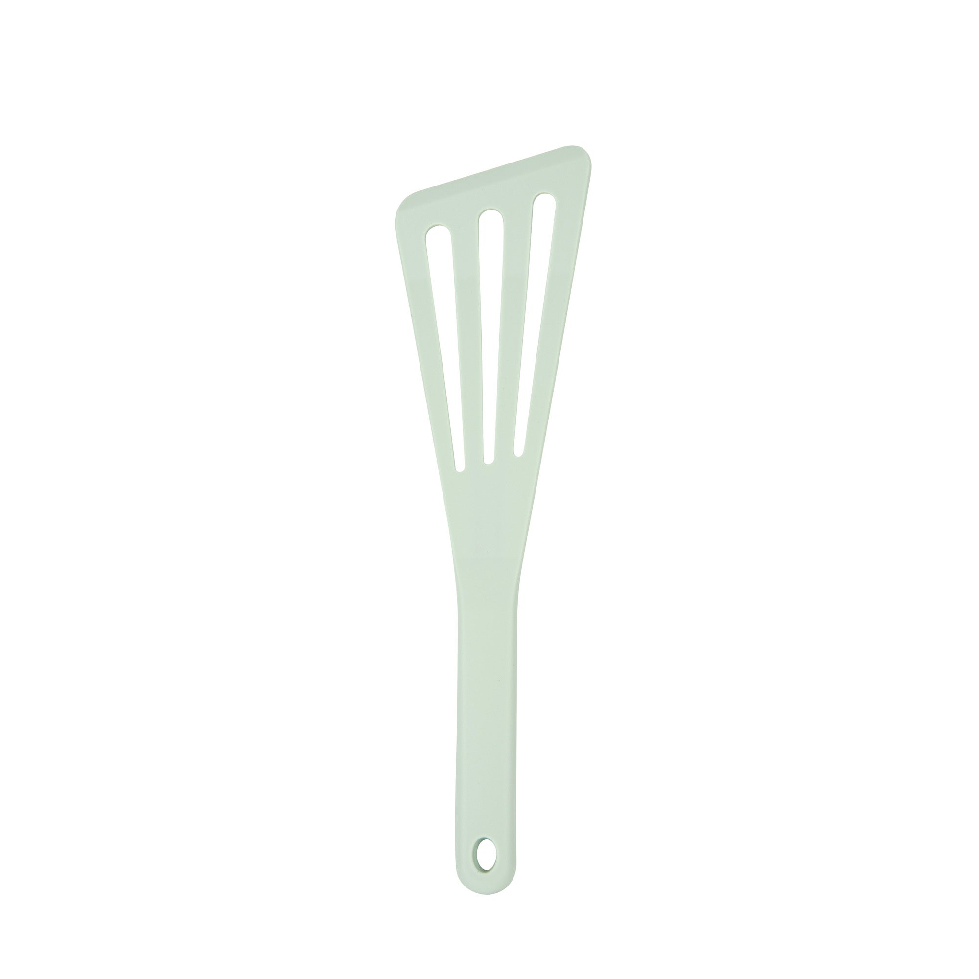 Met Lux Teal Silicone High Temperature Slotted Turner / Spatula - 12 1/4" - 200 count box