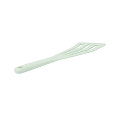 Met Lux Teal Silicone High Temperature Slotted Turner / Spatula - 12 1/4