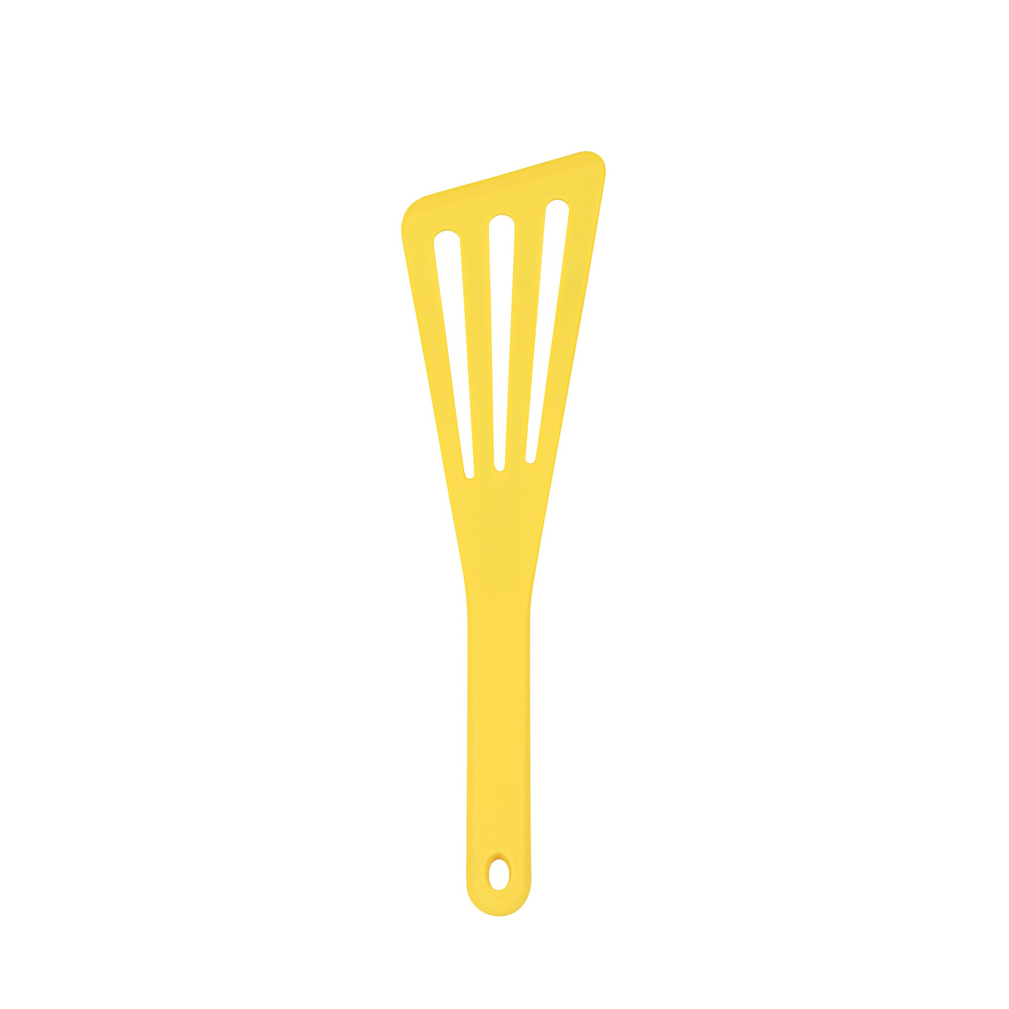 Met Lux Yellow Silicone High Temperature Slotted Turner / Spatula - 12 1/4" - 200 count box
