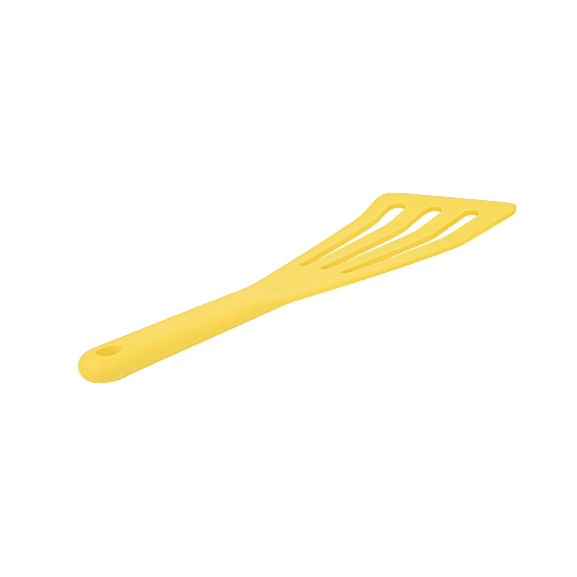 Met Lux Yellow Silicone High Temperature Slotted Turner / Spatula - 12 1/4" - 200 count box