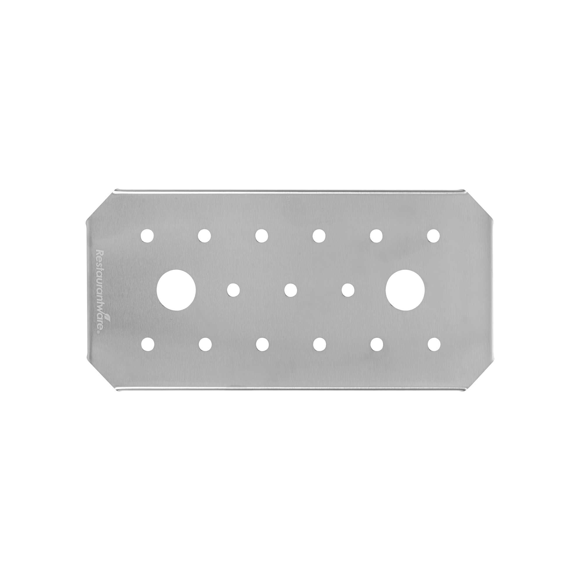 Met Lux 1/3 Size Stainless Steel Steam Table / Hotel Pan False Bottom - 1 count box