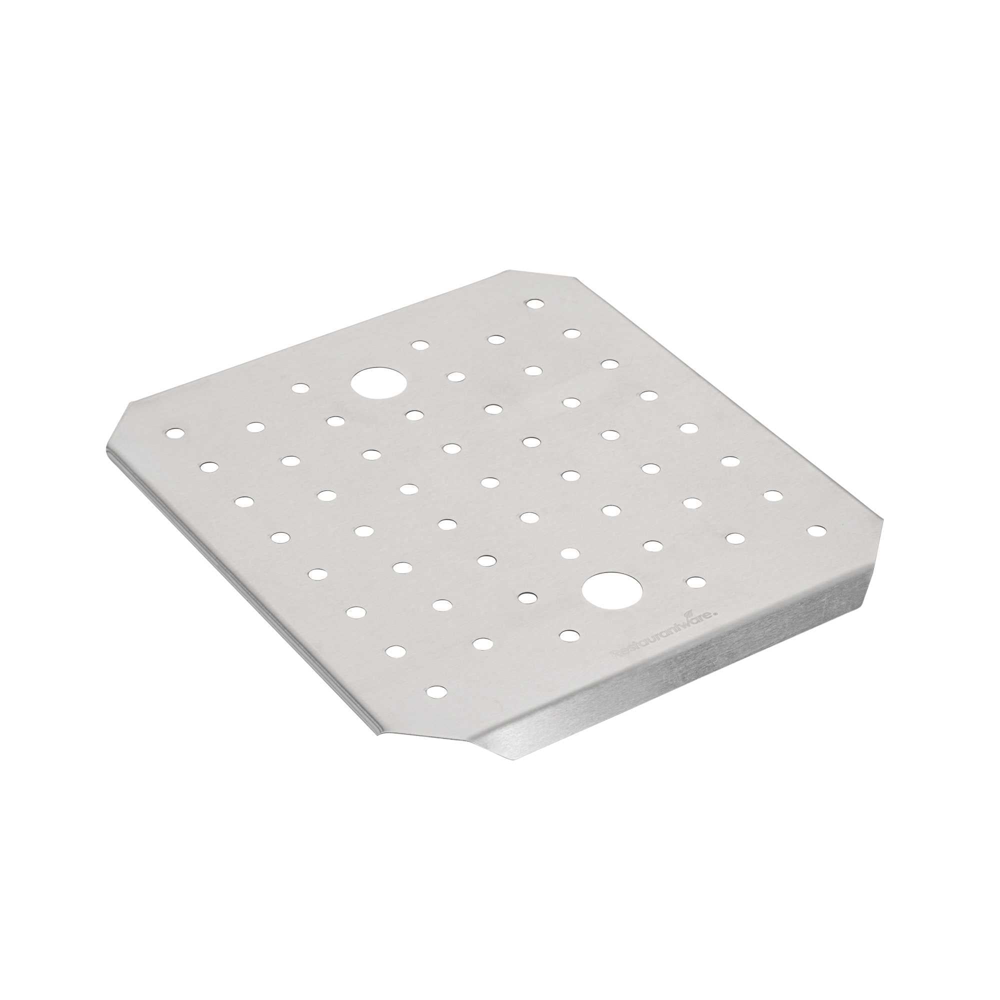 Met Lux 2/3 Size Stainless Steel Steam Table / Hotel Pan False Bottom - 1 count box