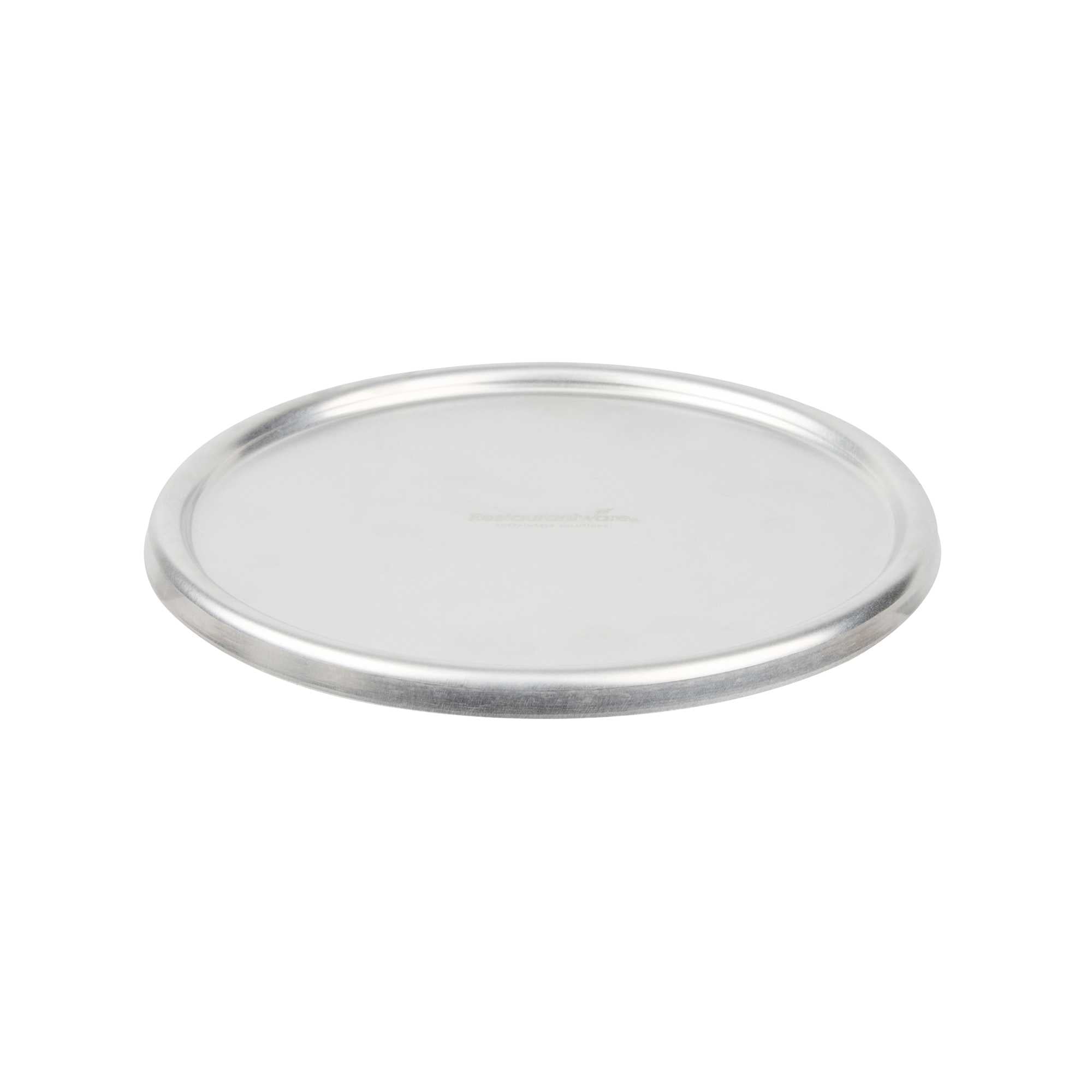 Met Lux Round Aluminum Lid - Fits 48 oz Stacking Dough Pan - 100 count box