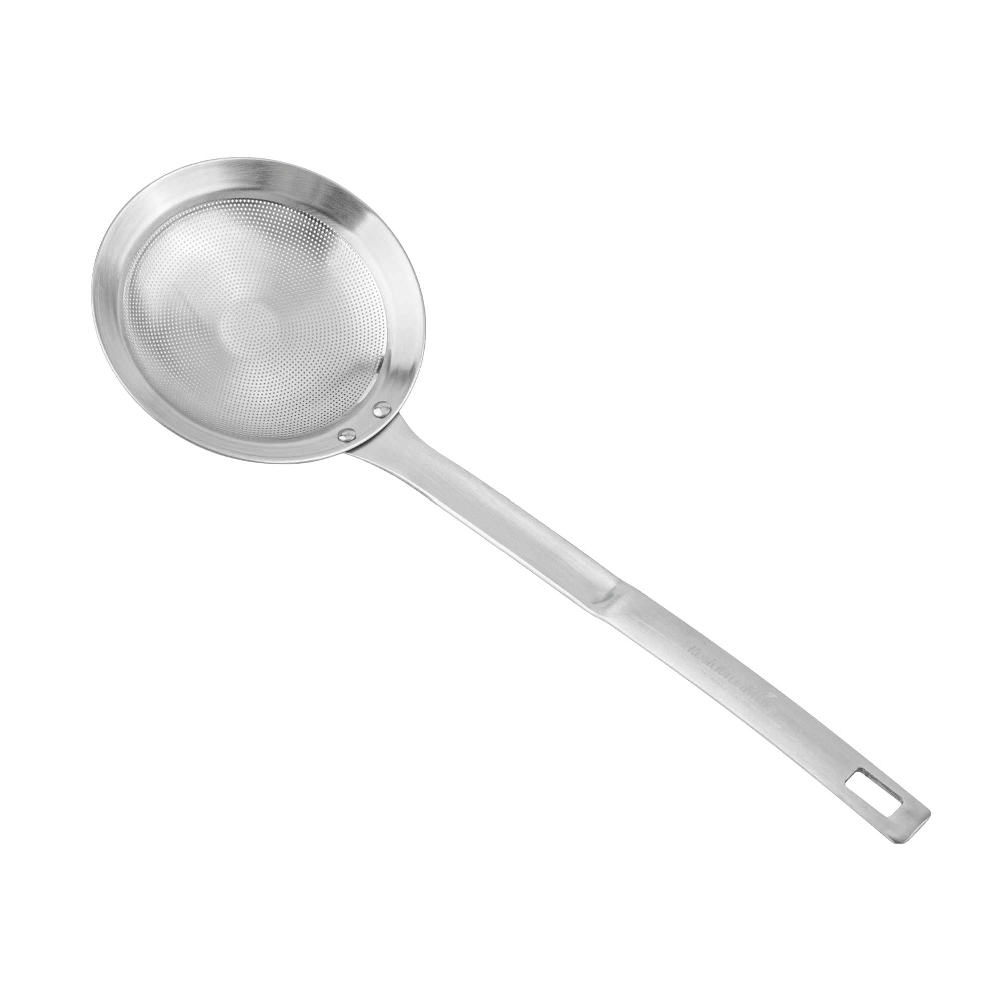 Met Lux Stainless Steel Fine Mesh Strainer - 10 3/4" x 3 1/2" - 1 count box