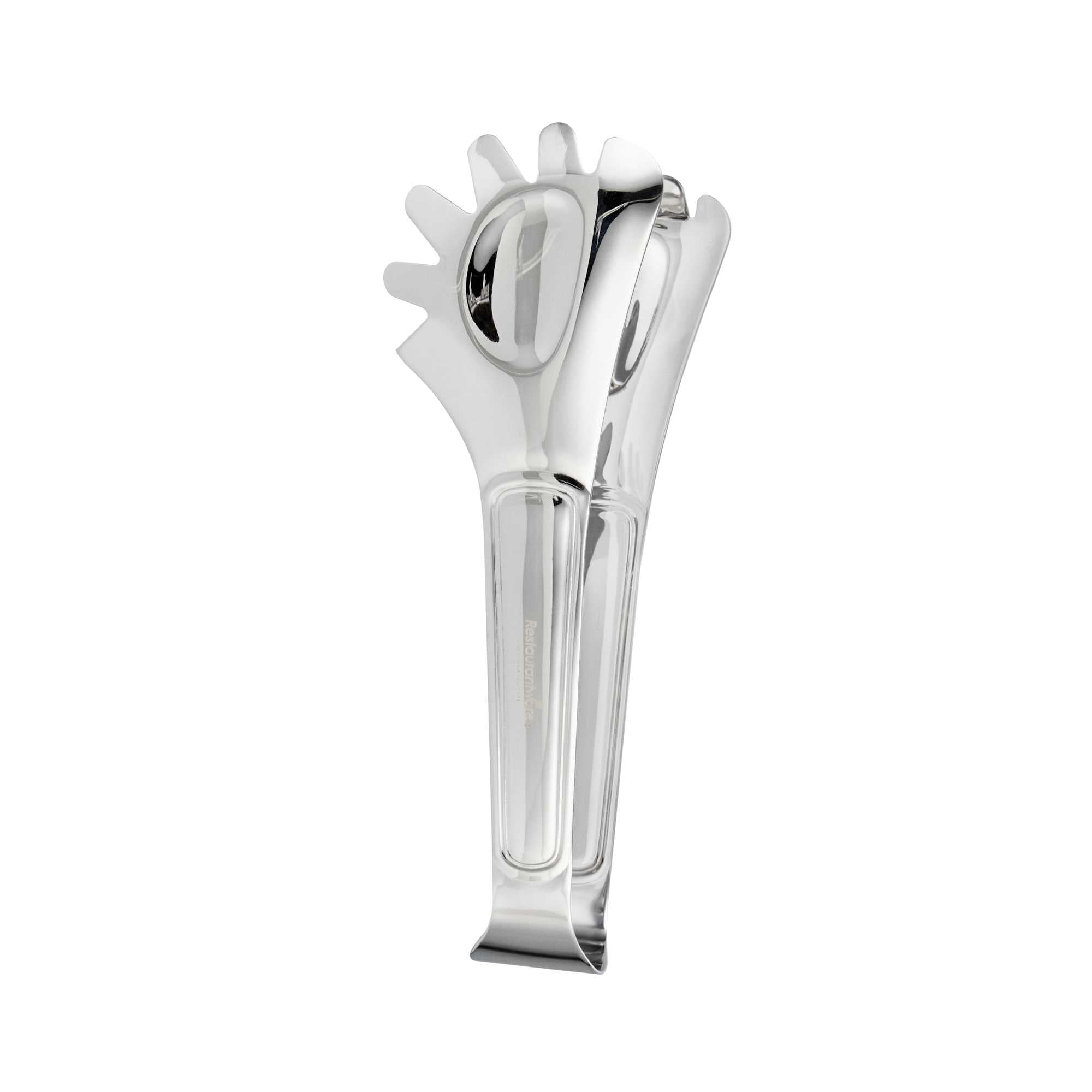 Met Lux Stainless Steel Pasta Tongs - 10 1/4" - 1 count box