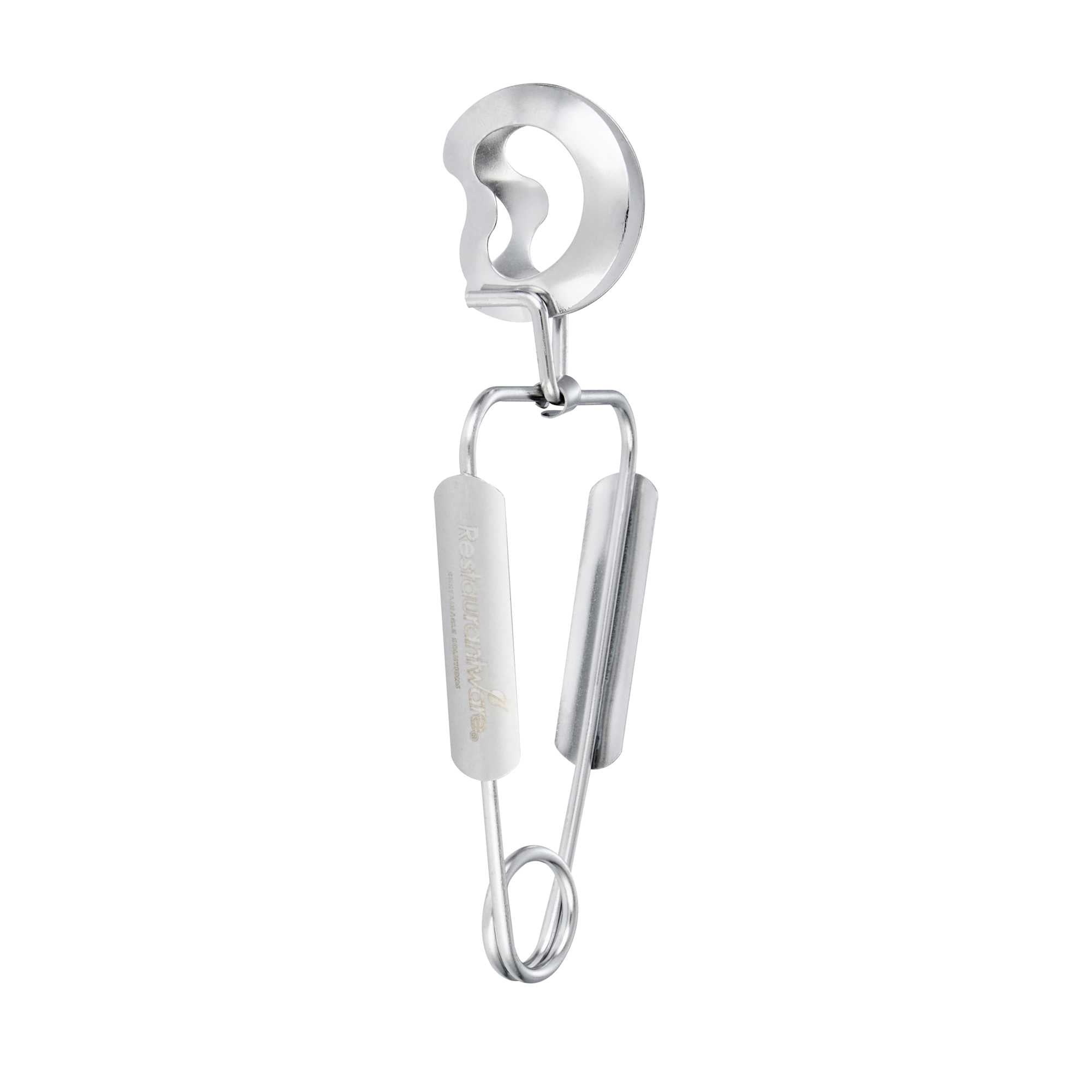 Met Lux Stainless Steel Escargot / Snail Tongs - 6 1/4" - 1 count box