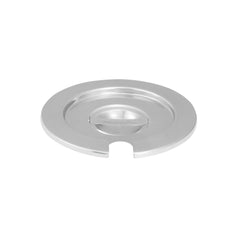 Met Lux Commercial Grade Notched Stainless Steel Vegetable Inset Cover - Fits 4 qt Pot - 6 count box