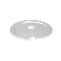 Met Lux Commercial Grade Notched Stainless Steel Vegetable Inset Cover - Fits 11 qt Pot - 6 count box