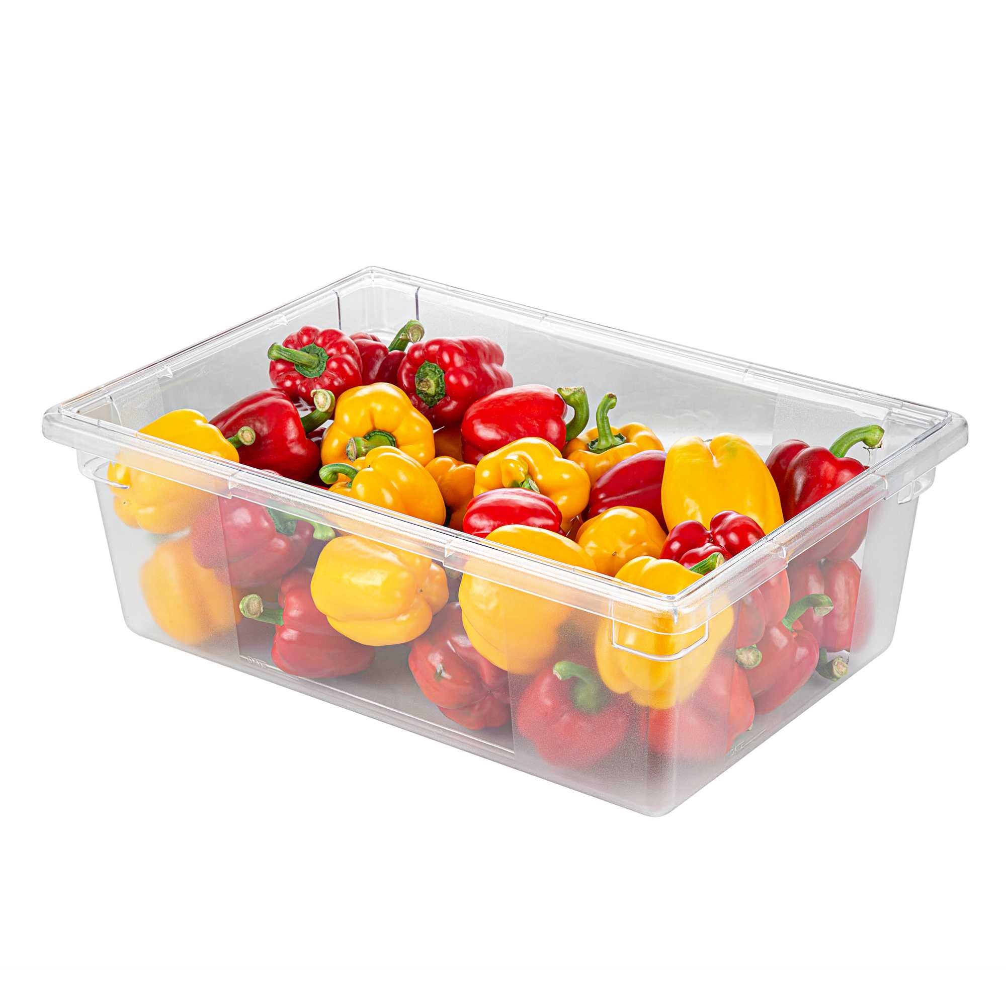Met Lux Rectangle Clear Polycarbonate Food Storage Box - 26" x 18" x 9" - 1 count box