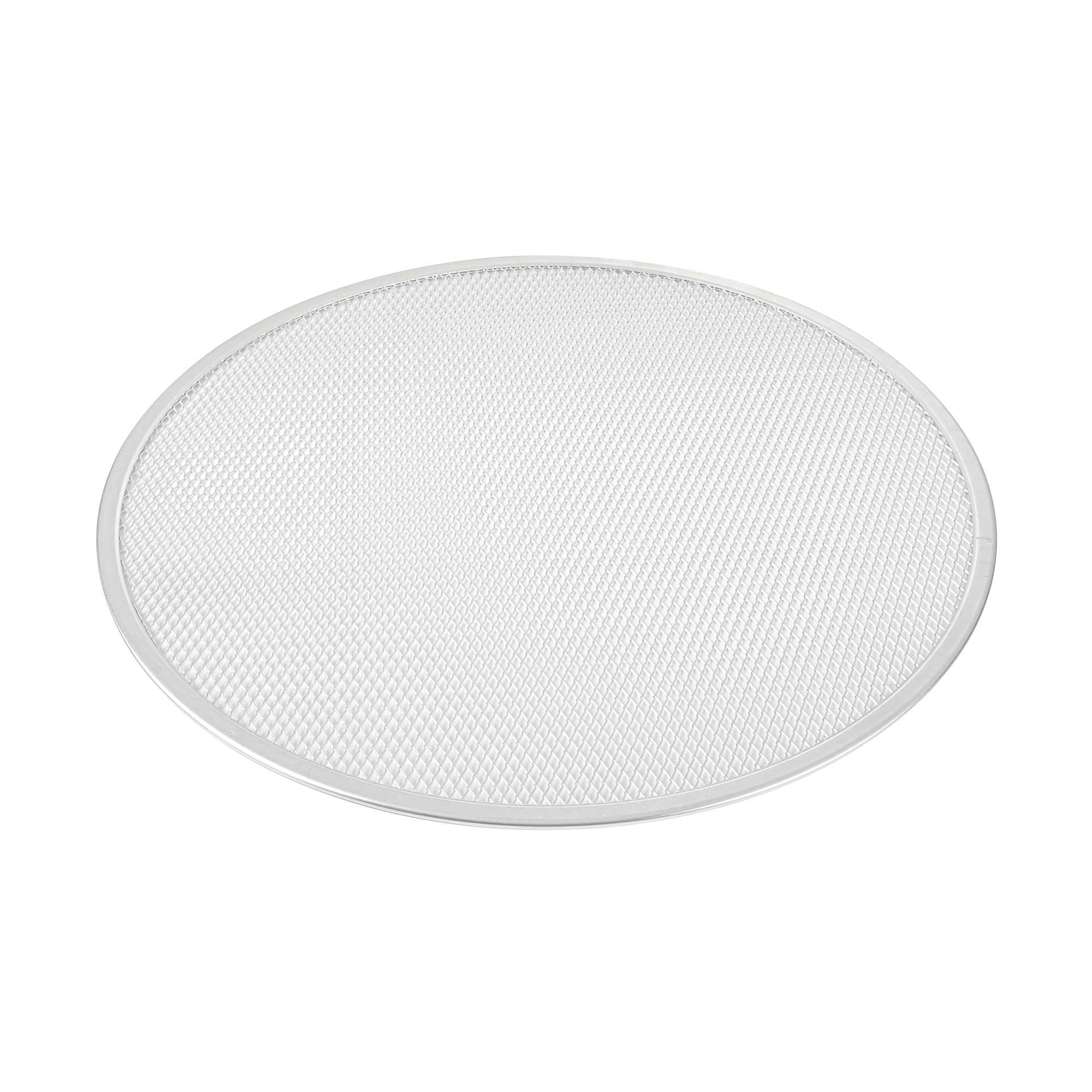 Pizzaly Round Aluminum Pizza Screen - 18" x 18" x 1/4" - 1 count box