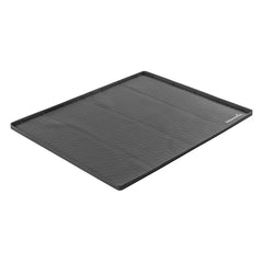 Comfy Grip Rectangle Black Silicone Under Sink Mat - 28