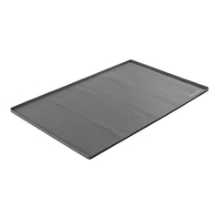 Comfy Grip Rectangle Dark Gray Silicone Under Sink Mat - 34