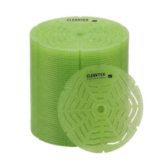 Clean Tek Professional Green Apple Scent Deodorized Gel Urinal Screen - 60 count box