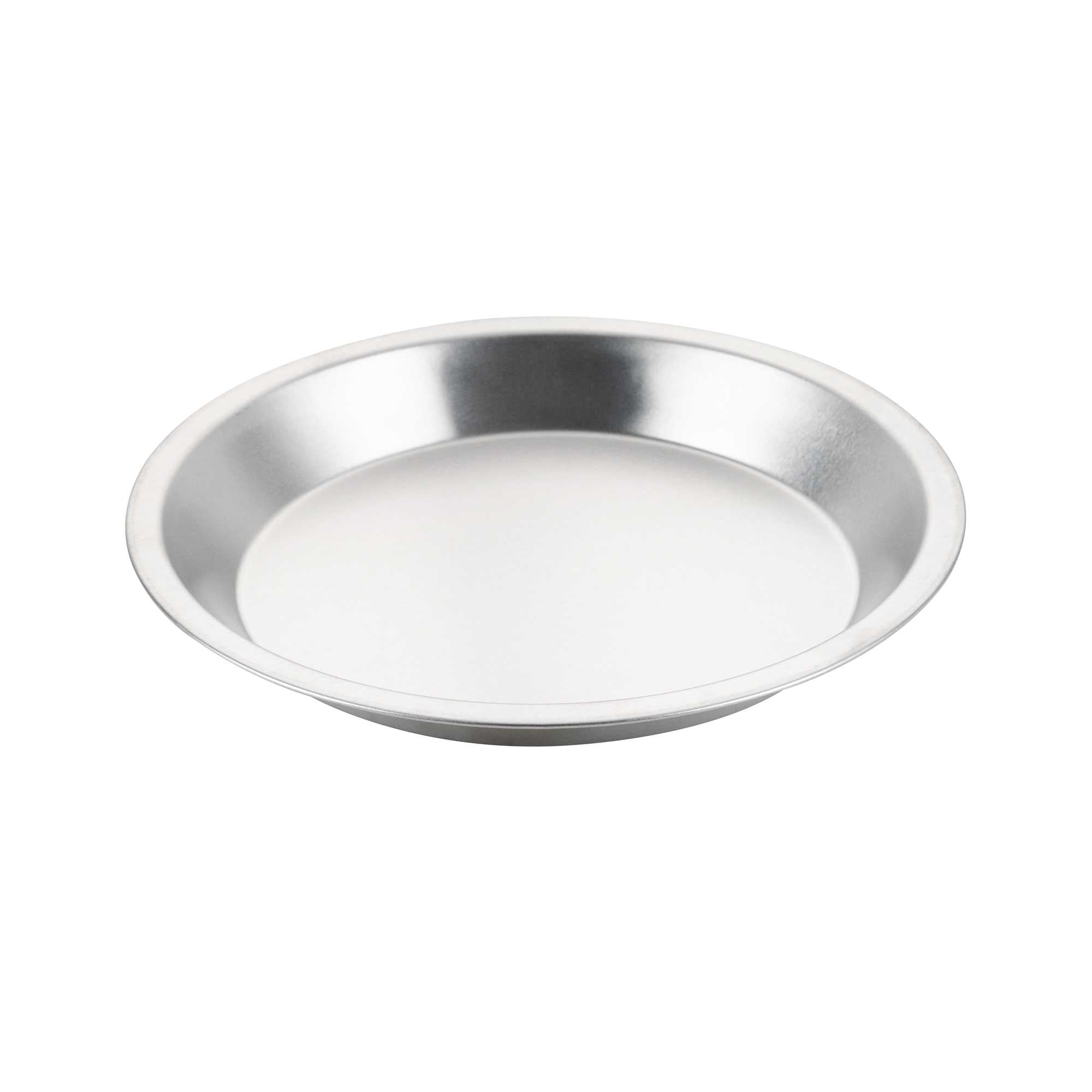 Pastry Tek 21 Gauge Aluminum Pie Pan - 10" x 10" x 1 1/4"- 1 count box