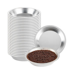 Pastry Tek 18 Gauge Aluminum Deep Dish Pie Pan - 9