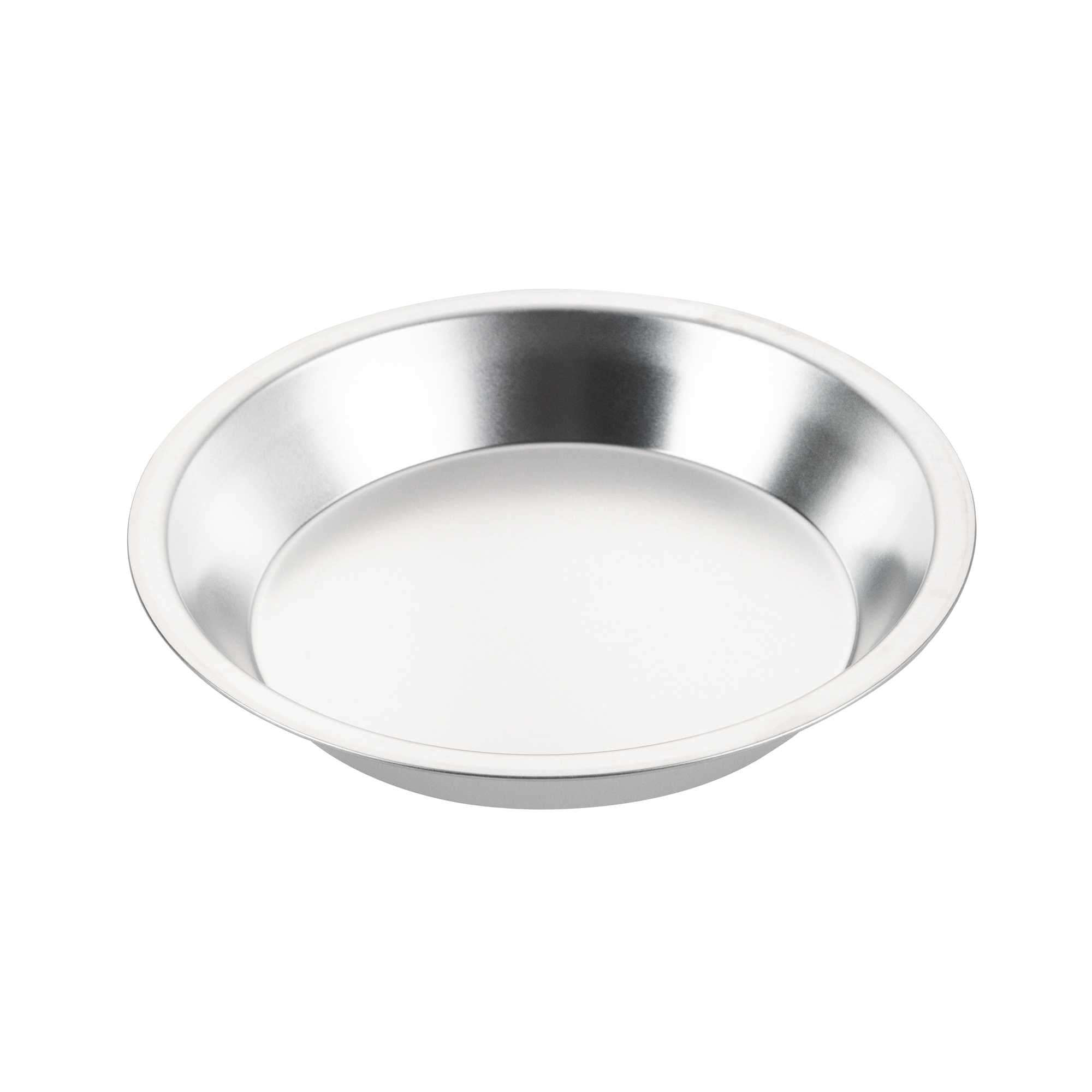 Pastry Tek 18 Gauge Aluminum Deep Dish Pie Pan - 10" x 10" x 1 3/4"- 1 count box