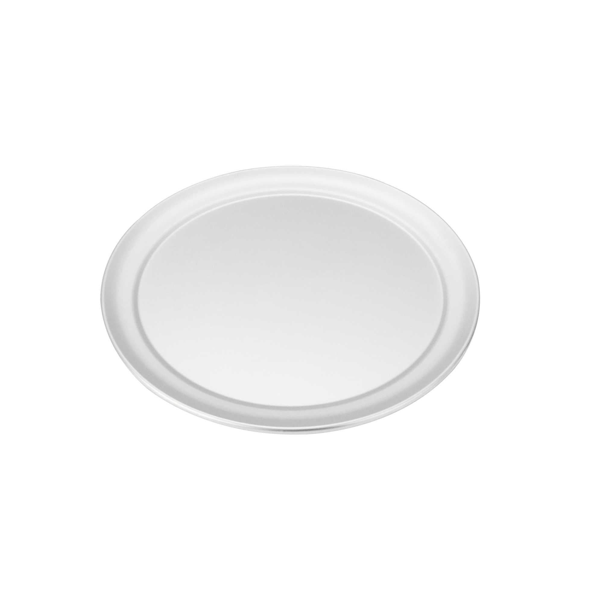 Pizzaly Aluminum Wide Rim Pizza Pan - 10" × 10" - 72 count box