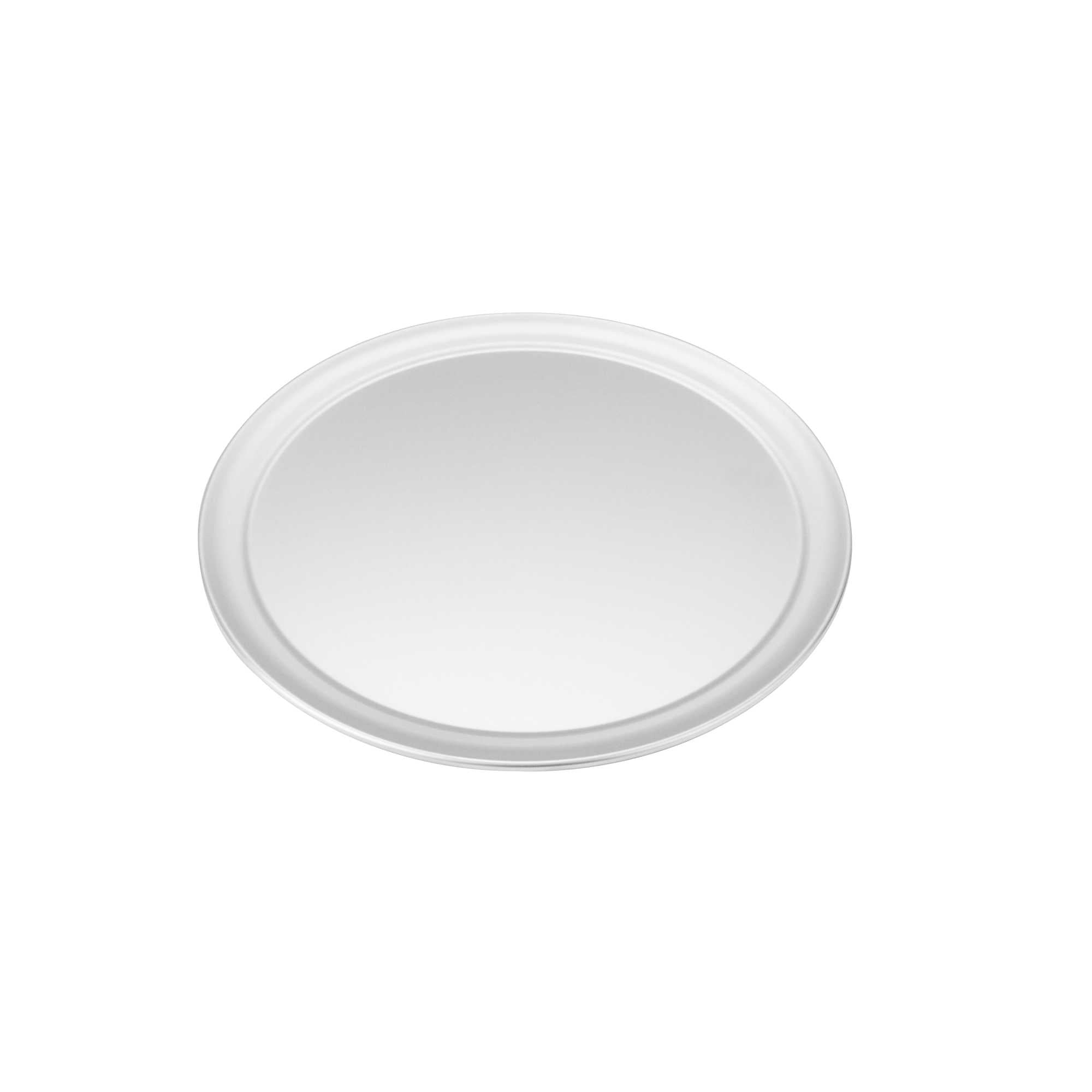 Pizzaly Aluminum Wide Rim Pizza Pan - 13" × 13" - 72 count box