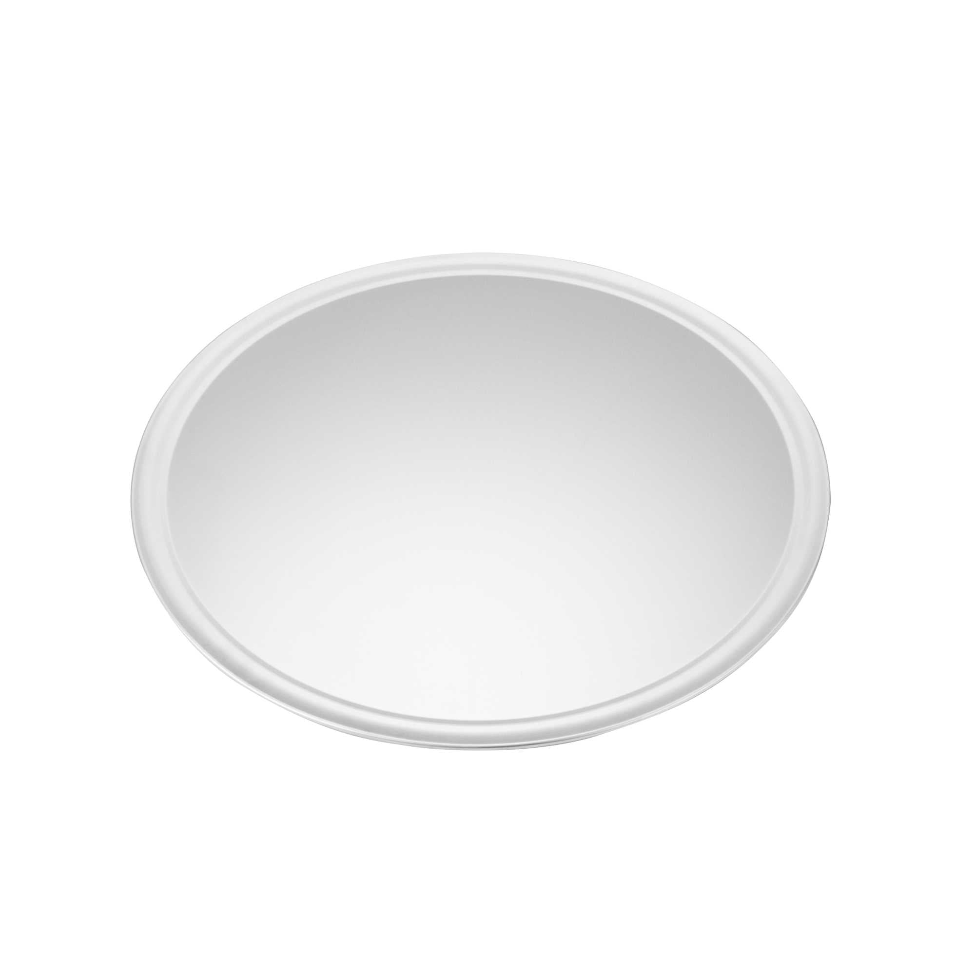 Pizzaly Aluminum Wide Rim Pizza Pan - 22" x 22" - 1 count box