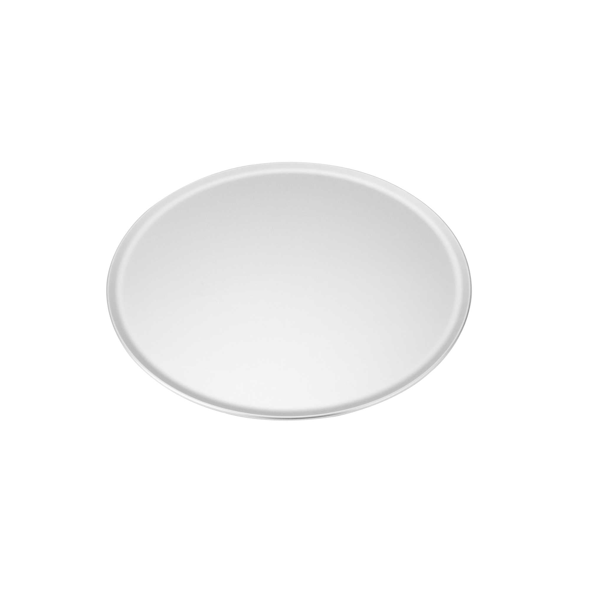 Pizzaly Aluminum Coupe Pizza Pan - 17" x 17" - 1 count box