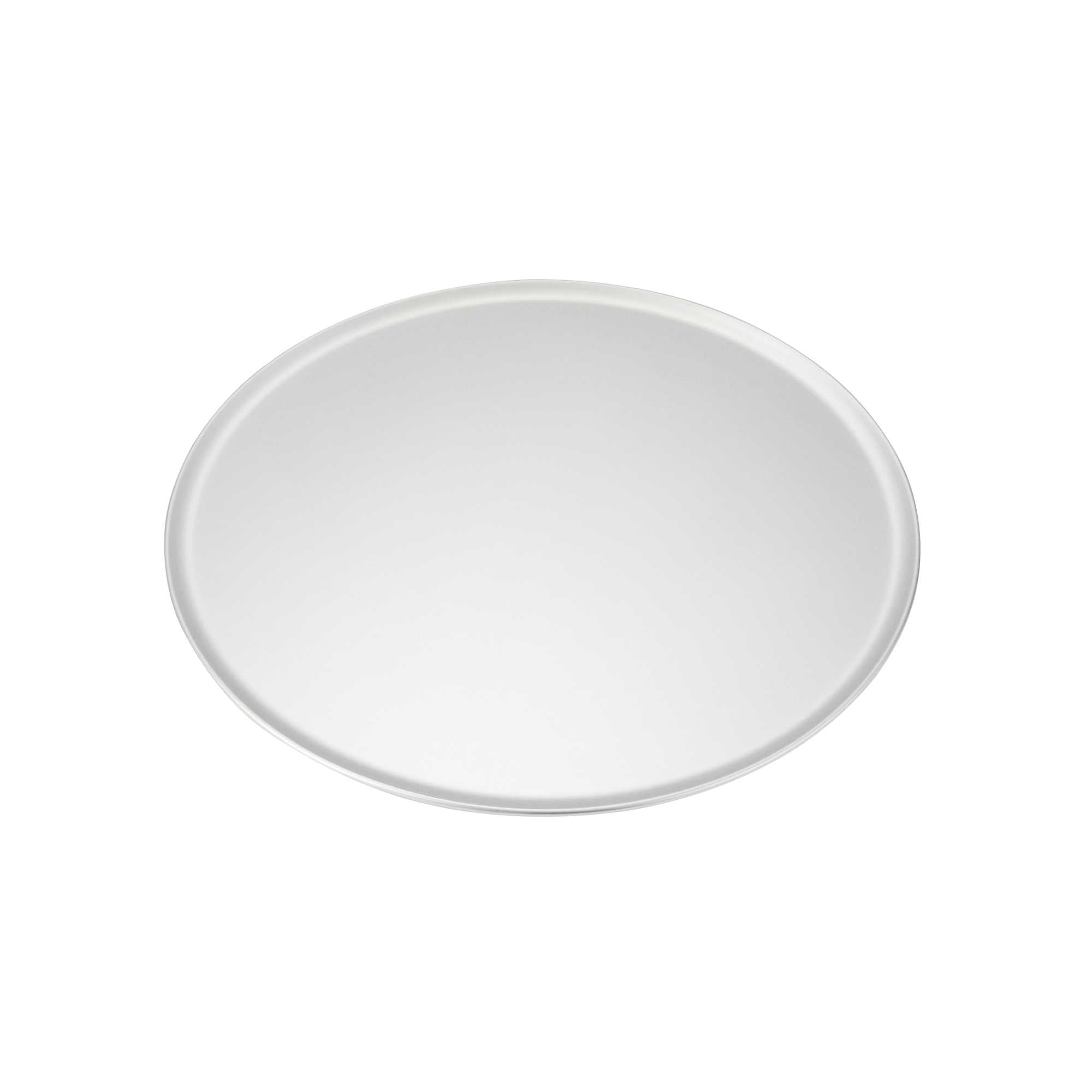 Pizzaly Aluminum Coupe Pizza Pan - 19" × 19" - 36 count box