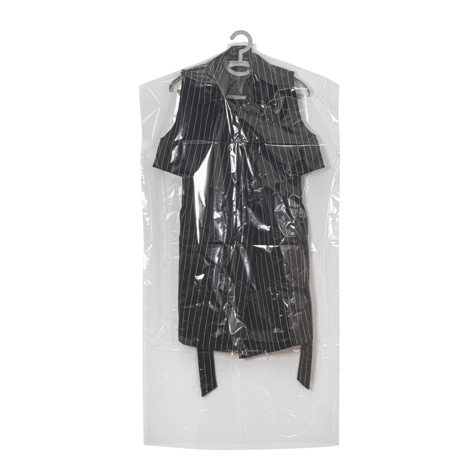 Bag Tek Clear Plastic Garment Bag - 24" x 47" - 20 count box