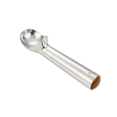 Scoop Haus 2 oz Silver Aluminum #20 Ice Cream Scoop / Dipper - Defrost Handle - 7