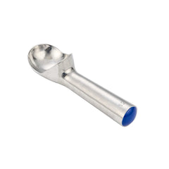 Scoop Haus 3 oz Silver Aluminum #12 Ice Cream Scoop / Dipper - Defrost Handle - 7