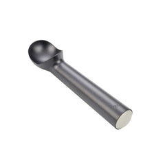 Scoop Haus 1.5 oz Black Aluminum #24 Ice Cream Scoop / Dipper - Defrost Handle - 7