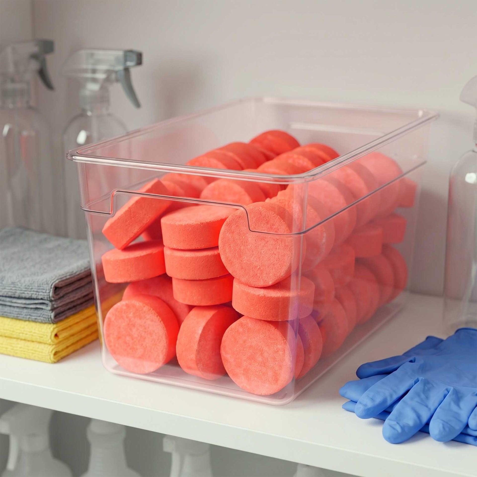Clean Tek Professional Citrus Scent Urinal Cake - 12 count box