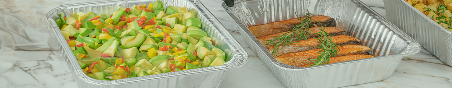 Aluminum Foil Steam Table Pans & Lids