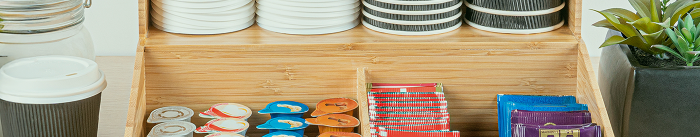 Coffee Condiment Organizers