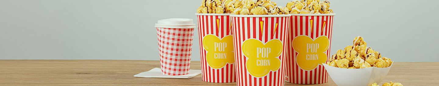 Disposable Popcorn Supplies