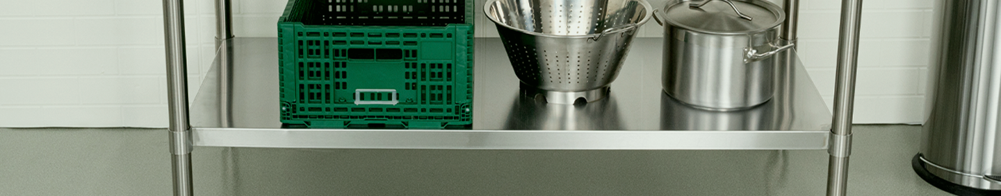 Stainless Steel Work Tables with Undershelf