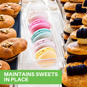 Maintains Sweets In Place