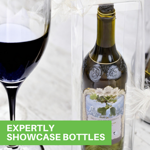 Expertly Showcase Bottles